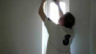 How to fit a roller blind  End fix with side control [upl. by Galina]