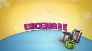 Disney Junior Italy Christmas  Dicembre Ident 2012 [upl. by Aivax]