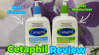 Cetaphil Review  Cetaphil Cleanser and Moisturizer  Cetaphil Cleanser  Cetaphil Moisturizer [upl. by Enilrem28]