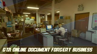 GTA Online Document Forgery Business zero to hero episode 35 nv1253 [upl. by Jacquelynn]