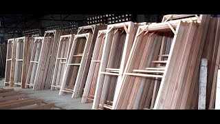 Timber Door Manufacturing Process [upl. by Grimbly]