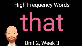 Unit 2 Week 3  High Frequency Words  Benchmark Advance  2nd Grade [upl. by Marceau]