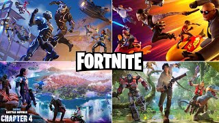 All Fortnite Cinematic Trailers Chapter 15🤯 [upl. by Lina628]