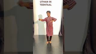 Uthan in TEENTAAL by jagdishnrityalaya kalasaptak✨ kathakकथक jagdish dance classicalmusic [upl. by Eiramyma746]