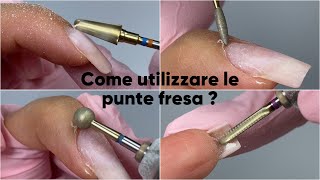 Come usare PUNTE FRESA  RICOSTRUZIONE CON DUAL FORMS [upl. by Vanderhoek234]