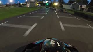 Karting Orford free race course gratuite 22092024 sunset race [upl. by Iy]