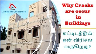 Why Cracks are occur in Buildings [upl. by Syck326]