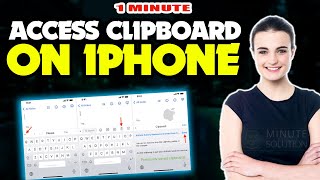 How to access clipboard on iphone 2024  step by step [upl. by Banerjee]