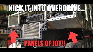 Rusty the Spryte build part 74 sheeting day 5 kick pans headlight fascia panels [upl. by Cindie178]