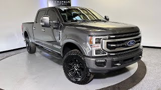 2022 Ford F350 Platinum Tremor for sale at tjchapmanautocom [upl. by Amzu110]