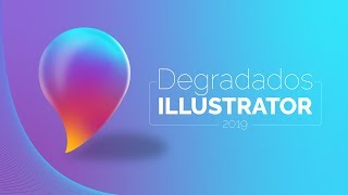 Como hacer degradados  Illustrator 2019 [upl. by Fafa]