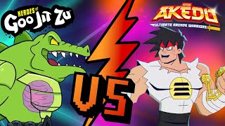 Goo Jit Zu Vs Akedo  Ultimate Fight Compilation  Cartoons For Kids [upl. by Nilorac]