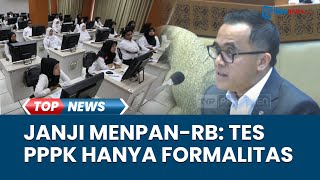 Janji MenpanRB Angkat 23 Juta Honorer Jadi ASN Sebut Tes Hanya Formalitas Pasti Dapat NIP [upl. by Leryt814]