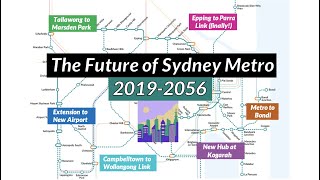 The Future of Sydney Metro An Animated Evolution [upl. by Inavoy999]