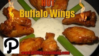 How To Make The BEST Buffalo HOT WINGS EVER Easy Buffalo Wings Sauce Recipe [upl. by Bilski]