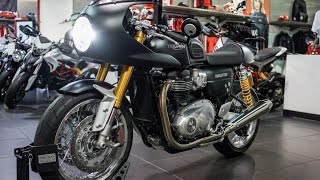 Triumph Thruxton R vs Standard [upl. by Damek]