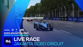 2023 Jakarta EPrix Esports Championship  Round 4  SCBD Circuit [upl. by Laws]