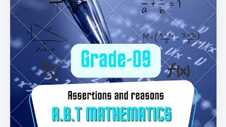 CLASS 9 ASSERTION REASON AND CASE STUDY 🔴LIVE CLASS MATHEMATICS  EASY EXPLANATION✅ [upl. by Downall]