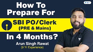 Prepare for SBI POClerk 2024 In 4 Months  Strategy amp Discussion  By Arun Sir [upl. by Anrol]