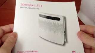 Testbericht Telekom Speedport LTE II [upl. by Llebyram]