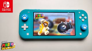 Super Mario 3D World Switchboard Falls On Nintendo Switch Lite [upl. by Eizus]