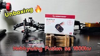 รีวิว Hobbywing fusion se1800kv และ ปรับ program card [upl. by Hammad]