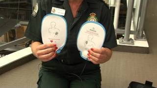 How to save a life with a defibrillator [upl. by Ilyk]