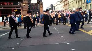 Boyne Parade Glasgow 672024 part 1 outandabout glasgow loyalist orangewalk [upl. by Hamann307]