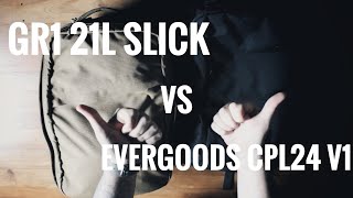 Evergoods CPL24 V1 VS GORUCK GR1 21L Slick Legendary Loadouts  Two Nights [upl. by Lanta927]