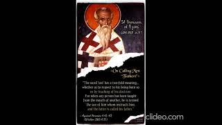 St Irenaeus Of Lyons irenaeus lyons [upl. by Kendry]