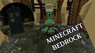 10th Doctor Tardis Minecraft bedrock Doctor Who [upl. by Lazare827]