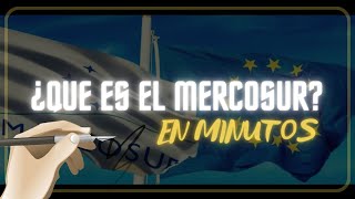 ¿QUE ES EL MERCOSUR en minutos [upl. by Ilojne400]