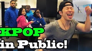 DANCING KPOP IN PUBLIC  Best of BTS EXO Blackpink BigBang Twice and more [upl. by Warden261]