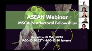 EURAXESS ASEAN Webinar MSCA Postdoctoral Fellowship 2024 SD 480p [upl. by Remington311]