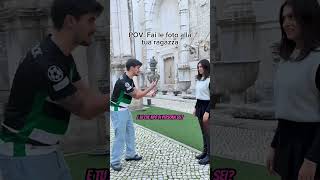 LUCA CAMPOLUNGHI E LE DIFFICILISSIME FOTO AD ALICE MUZZA tiktok perte webboh humor greenscreen [upl. by Yblek236]