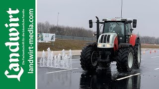 ÖAMTC Traktor Fahrsicherheitstraining  landwirtmediacom [upl. by Onej813]