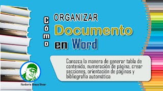 Como insertar indice numeros de paginas y bibliografia APA en word [upl. by Lonna]