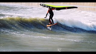 Session Wingfoil ensis sur lîle dOleron en mode Wingsurf [upl. by Eiser774]