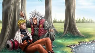 qhps Naruto entrenaba enserio con Jiraiya se vuelve mas serio y se vuelve en un ninja rango S cap 5 [upl. by Thesda]