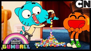 Chasing A Sugar High  The Question  Gumball  Cartoon Network [upl. by Tullus303]