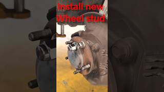 Install new wheel studتبدیل مسمار كفرshortvideo automobile mecanic اكسبلور trending usacar [upl. by Dde]