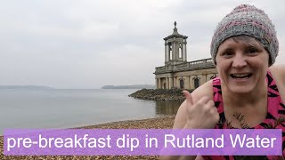 early morning swim in Rutland Water [upl. by Direj]