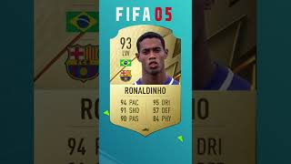 RONALDINHO FIFA HISTORY 📚 [upl. by Reggis]