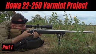 Howa 22250 Varmint Project  Part 1 [upl. by Poore909]