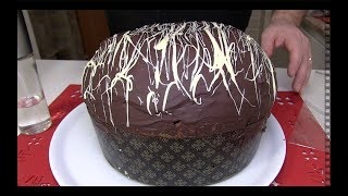 Panettone Barbato 2018 al Cioccolato Farcito con Nutella e Classico [upl. by Adler846]