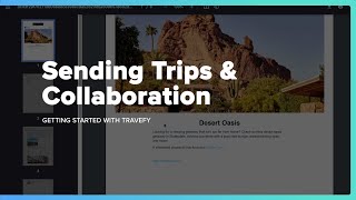 Getting Started Guide Sending Sharing amp Collaboration with Trips [upl. by Irrem]