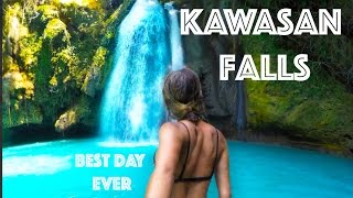 Kawasan Falls Cebu  CLIFF JUMPING amp CANYONEERING  BEST DAY EVER [upl. by Fredra]