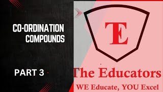 COORDINATION COMPOUNDS PART 3 introduction to ligands PArt 1 [upl. by Darrelle139]