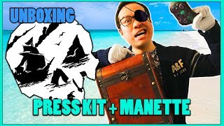 SEA OF THIEVES  notre UNBOXING du Coffre à Trésors  Manette 🏴‍☠️ [upl. by Aitam]