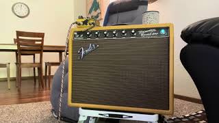 65’ Reissue Fender Princeton Reverb 12quotEminence Cannabis Rex speaker [upl. by Catlaina]